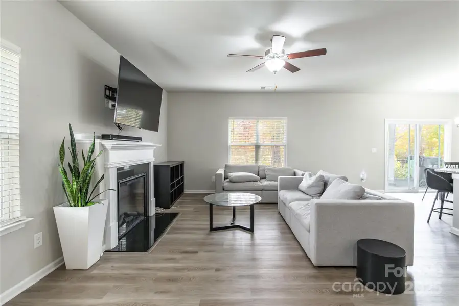 Furnished interior view inside a new home in McGee Place, Charlotte (Image 5).