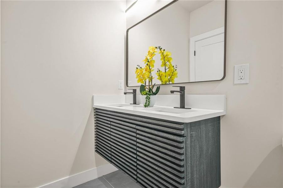 Furnished interior view inside a new home in , Atlanta (Image 6). Furnished interior view inside a new home in , Atlanta (Image 6).