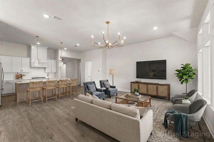 9712 Talia Blvd - Family Room 1 Virtually Staged