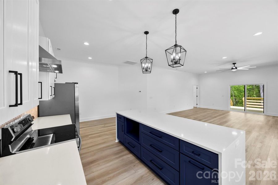 Furnished interior view inside a new home in , Landis (Image 13).