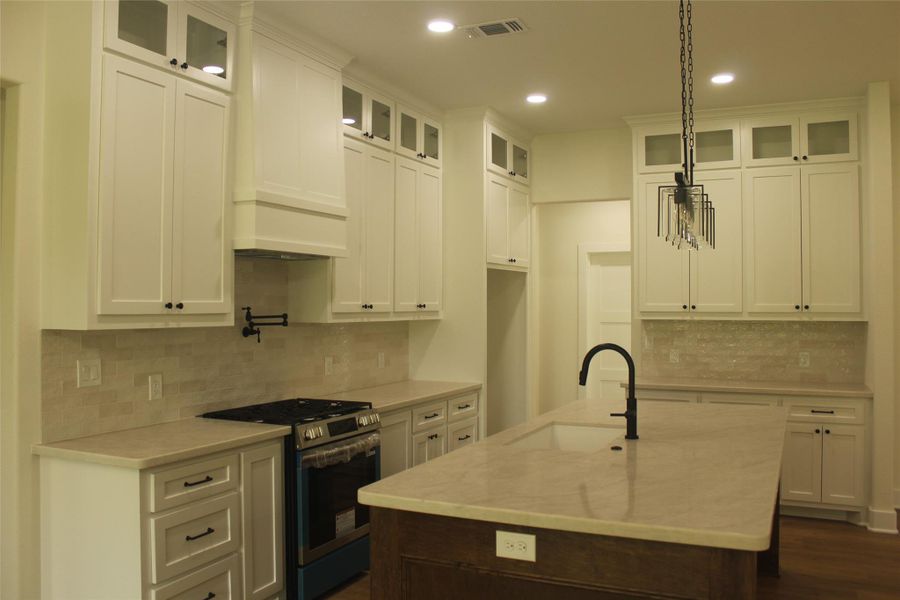 Furnished interior view inside a new home in , Clute (Image 7).