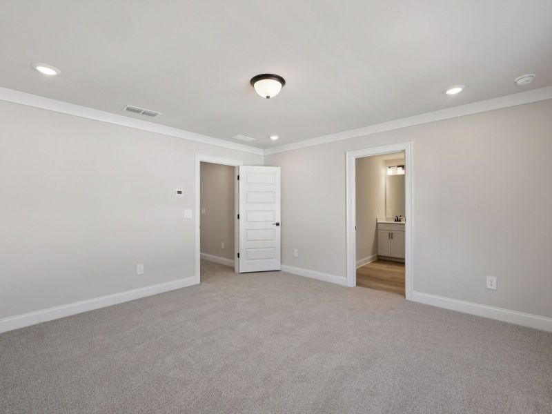 Spacious, unfurnished interior of a new home in Hemingway - Highland Series, Cumming (Image 18).