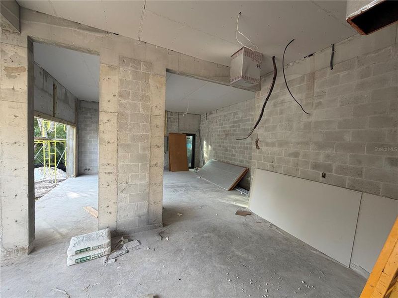 In-progress construction of a new home in , Sarasota, FL (Image 25).