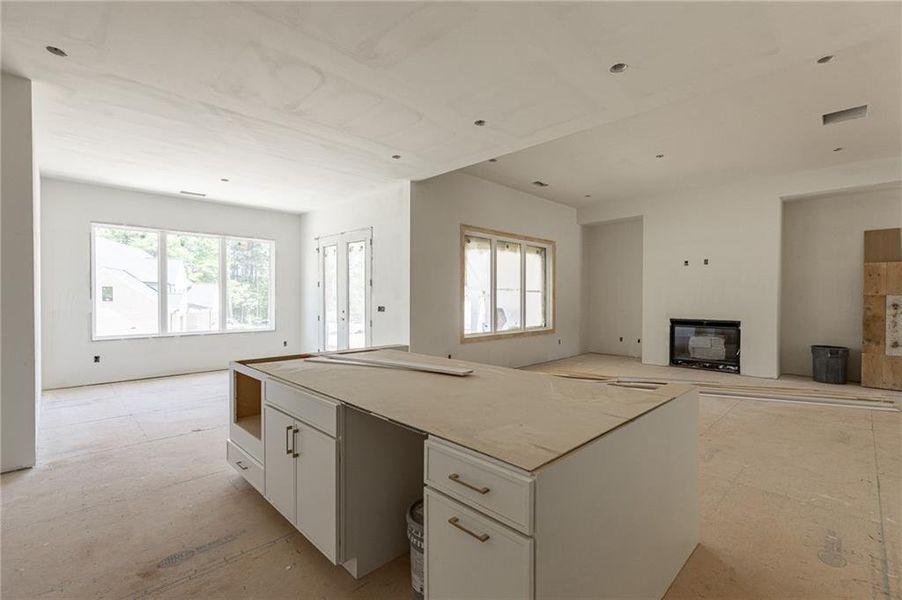 In-progress construction of a new home in , Buford, GA (Image 32).