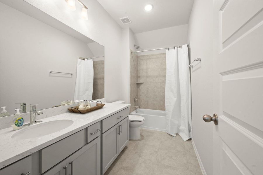 Furnished interior view inside a new home in , Conroe (Image 5). Furnished interior view inside a new home in , Conroe (Image 5).