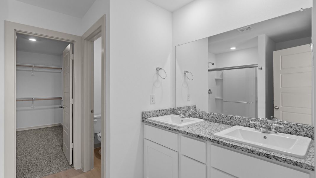 Furnished interior view inside a new home in Terra Vista, Lubbock (Image 5). Furnished interior view inside a new home in Terra Vista, Lubbock (Image 5).