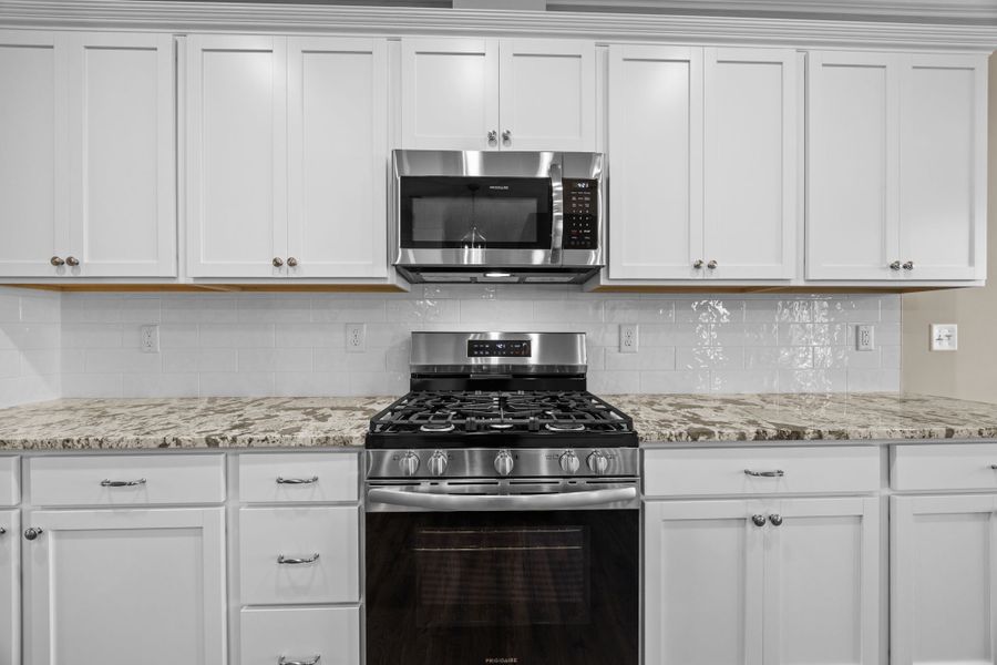 Furnished interior view inside a new home in Arbor Hills South II, Greenville (Image 9).
