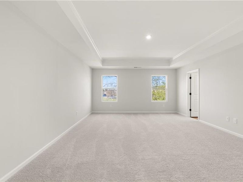 Spacious, unfurnished interior of a new home in Lake Shore, Winder (Image 17).