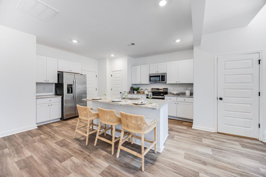 Furnished interior view inside a new home in Dawson Pointe, Summerville (Image 12).