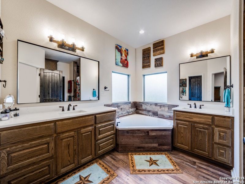 Furnished interior view inside a new home in , Jourdanton (Image 4).