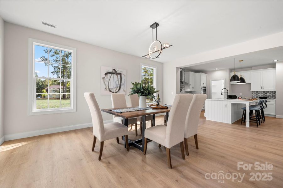 Furnished interior view inside a new home in , Maiden (Image 9). Furnished interior view inside a new home in , Maiden (Image 9).