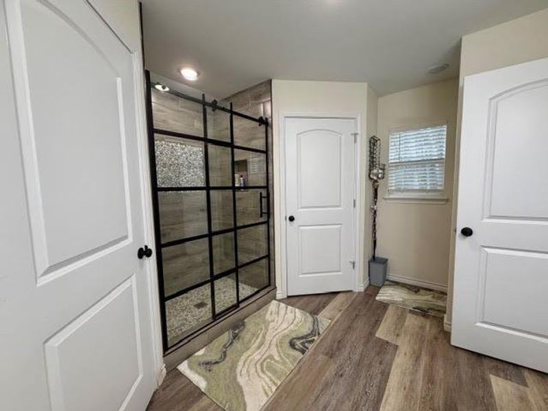 Furnished interior view inside a new home in , Poynor (Image 8).