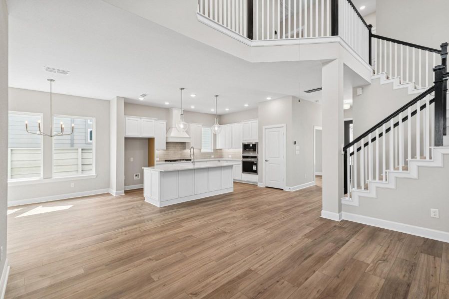 Spacious, unfurnished interior of a new home in Pomona 40' Homesites, Manvel (Image 35). Spacious, unfurnished interior of a new home in Pomona 40' Homesites, Manvel (Image 35).