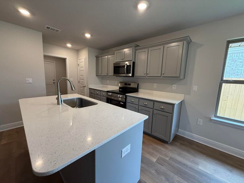 Furnished interior view inside a new home in Ridgeway Landing, Crestview (Image 5).