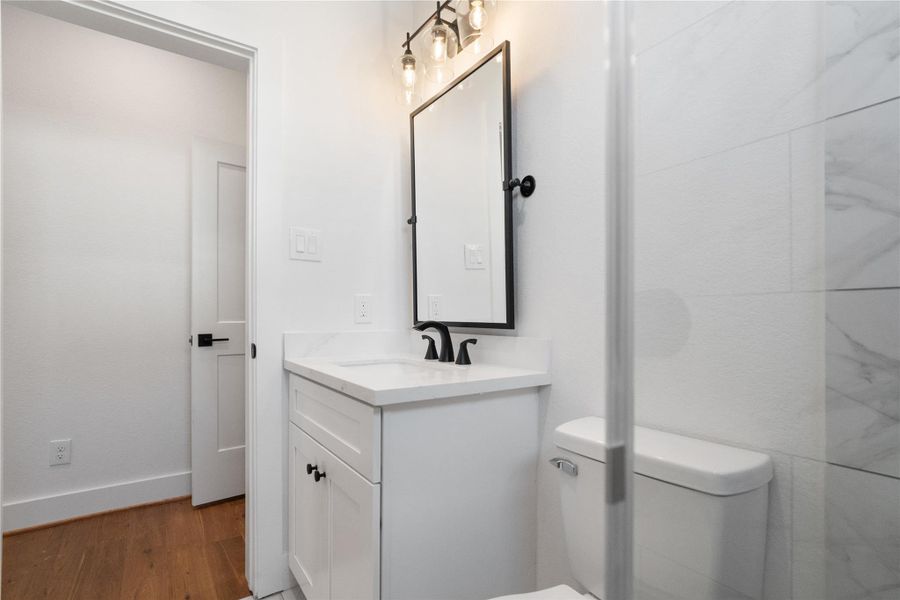 Furnished interior view inside a new home in , Houston (Image 16).