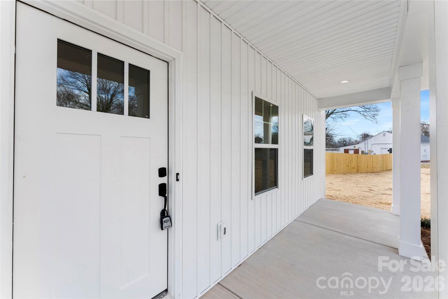 Front Covered Porch - Model Home Front Covered Porch - Model Home