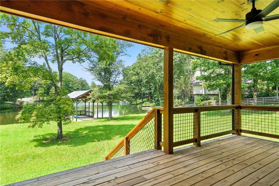 Exterior details and patio area of a home in , Talking Rock (Image 22).