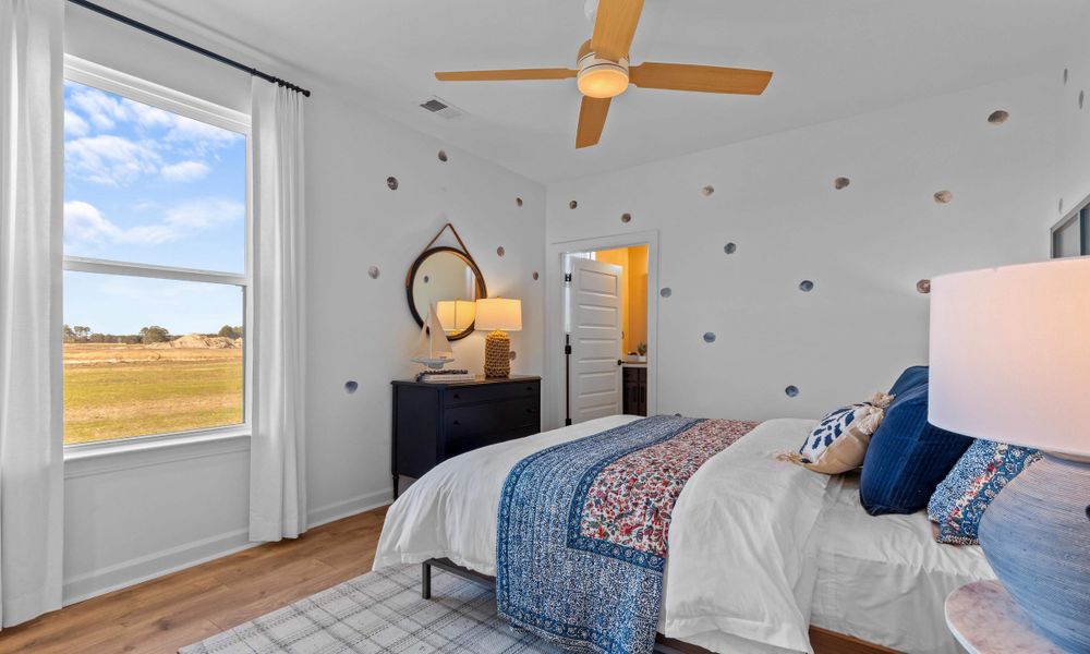 Representative furnished interior of a home built from the The Surfrider by Chesapeake Homes in The Willows, Loris (Image 25).