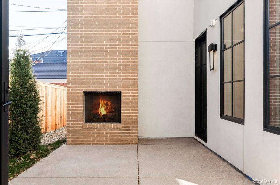 Exterior details and patio area of a home in , Denver (Image 3).