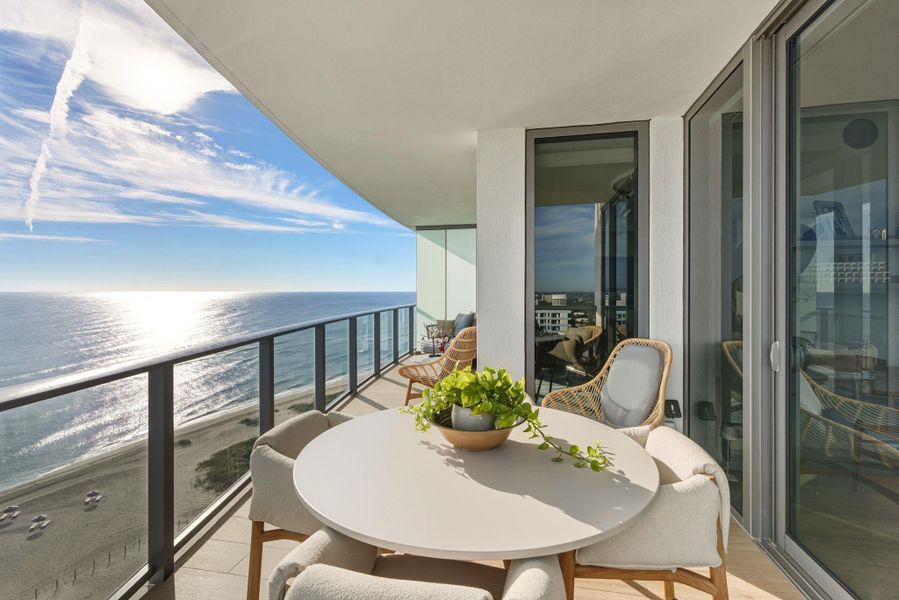 Exterior details and patio area of a home in , Pompano Beach (Image 2). Exterior details and patio area of a home in , Pompano Beach (Image 2).
