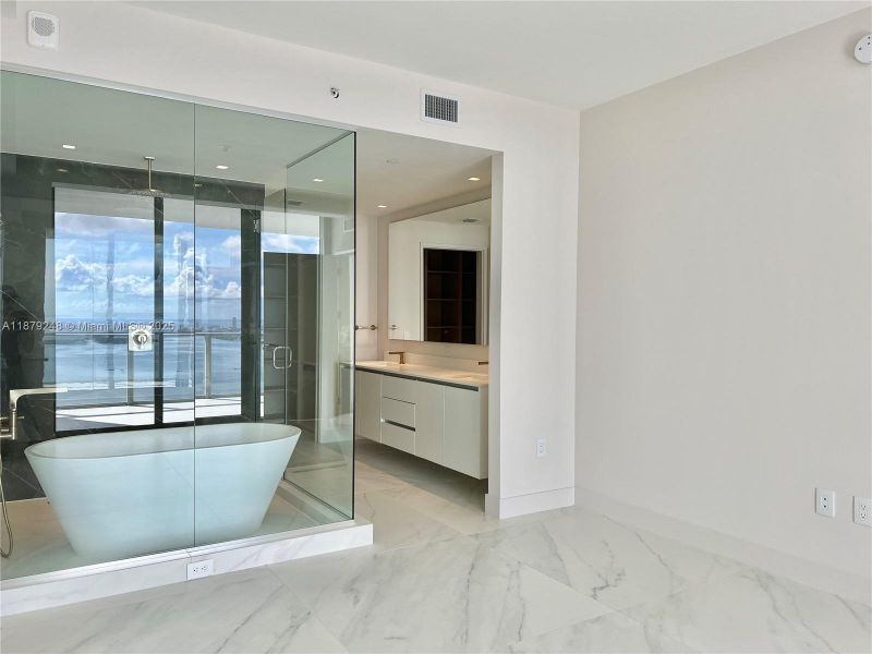 Furnished interior view inside a new home in , Miami (Image 5).