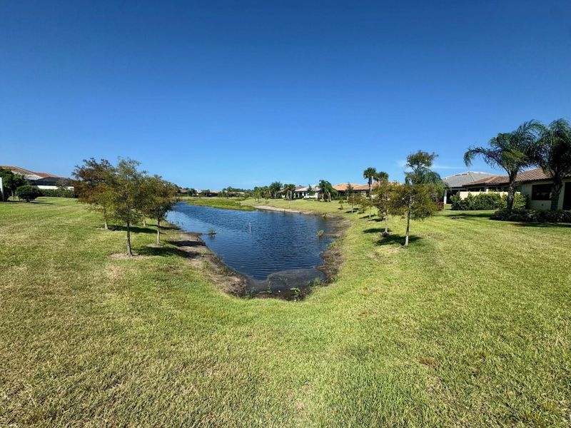 Furnished interior view inside a new home in Preserve at Waterway Village, Vero Beach (Image 9).