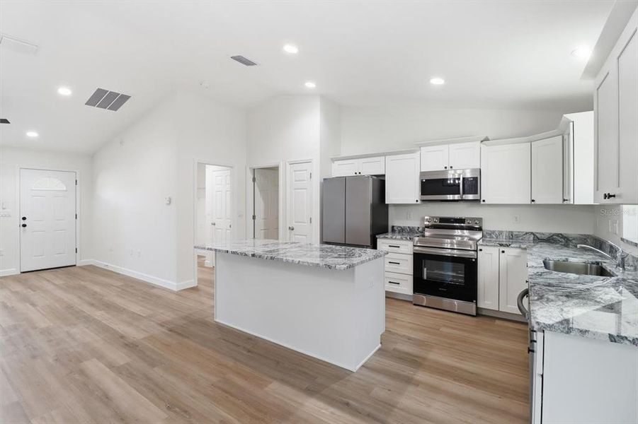 Furnished interior view inside a new home in , Citrus Springs (Image 8).