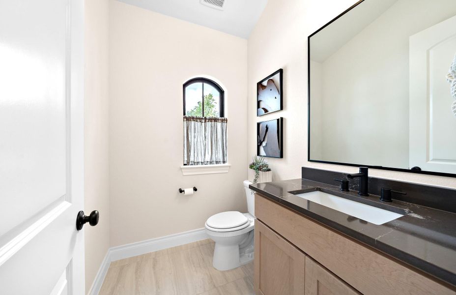 Furnished interior view inside a new home in The Highlands 55′, Porter (Image 26). Furnished interior view inside a new home in The Highlands 55′, Porter (Image 26).