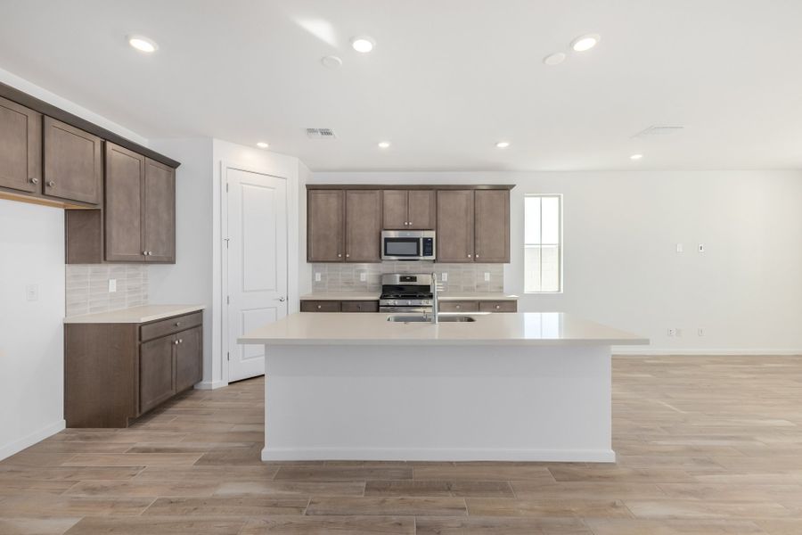 Furnished interior view inside a new home in Teravalis, Buckeye (Image 6).
