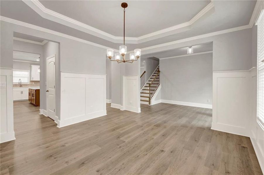 Spacious, unfurnished interior of a new home in Butner Estates, College Park (Image 19).