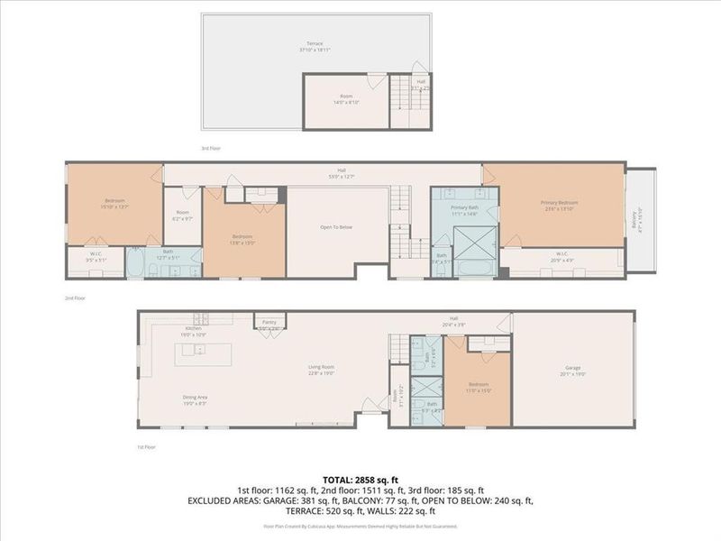 2D floor plan layout of this home in , Dallas, TX (Image 5).