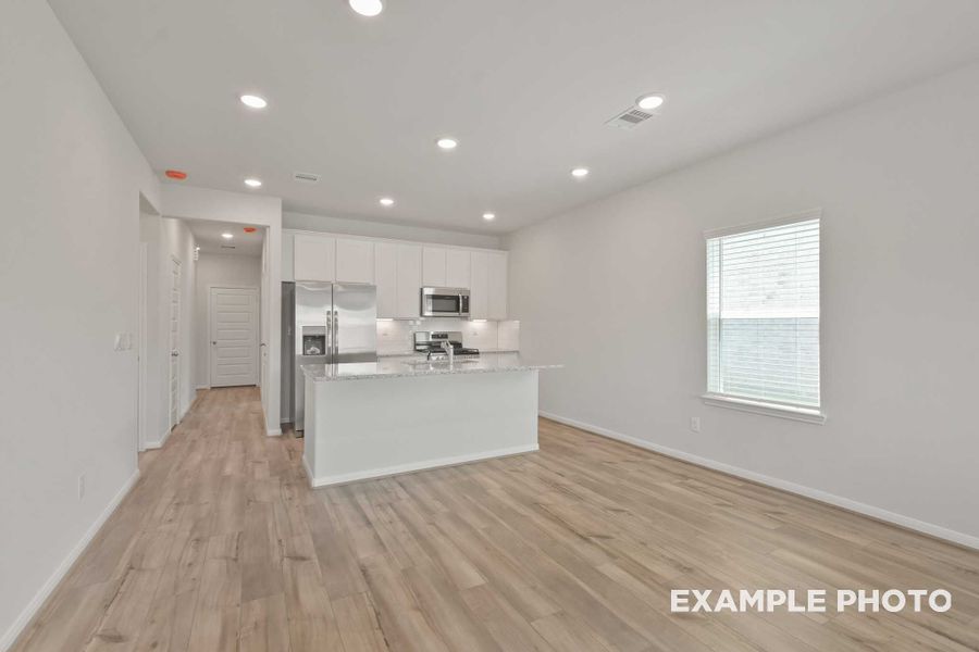 Representative furnished interior of a home built from the The Comal F by Davidson Homes LLC in Spring Branch Crossing, Conroe (Image 11).