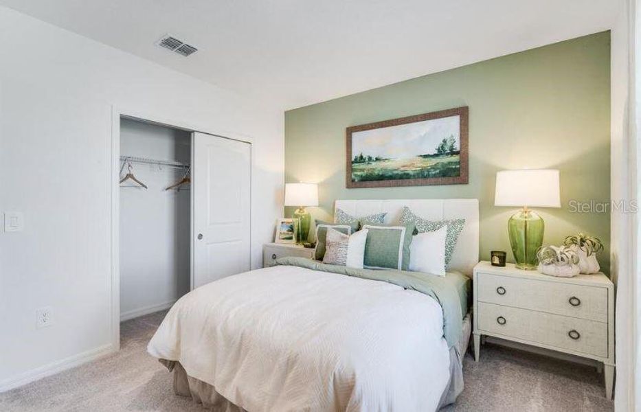 Furnished interior view inside a new home in Waterstone, Groveland (Image 11). Furnished interior view inside a new home in Waterstone, Groveland (Image 11).