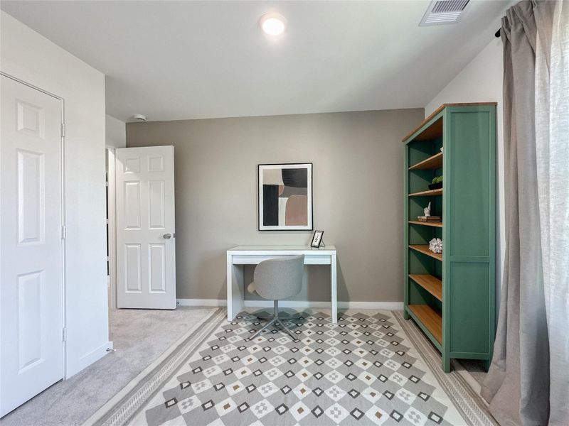 Furnished interior view inside a new home in , Conroe (Image 41).