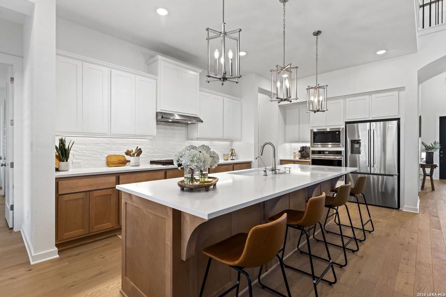 Furnished interior view inside a new home in , Kyle (Image 31).