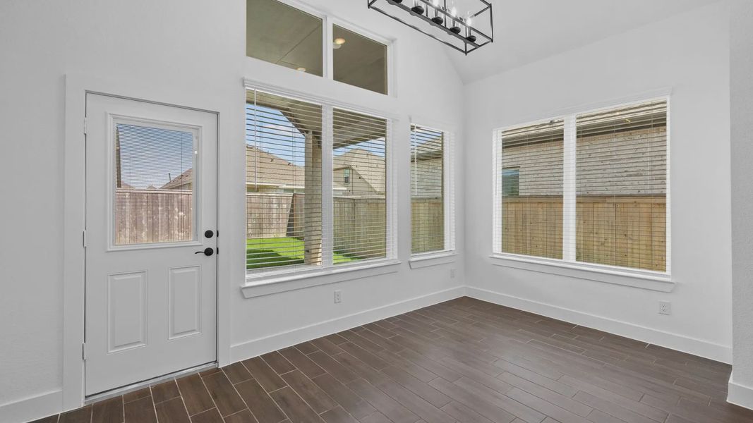 Spacious, unfurnished interior of a new home in Attwater 55s, Waller (Image 22).