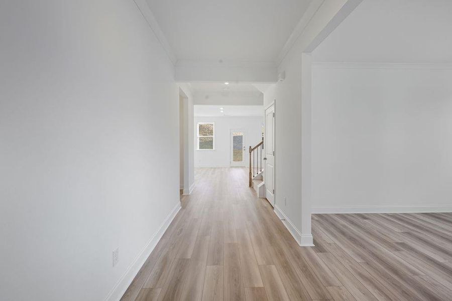 Spacious, unfurnished interior of a new home in Falls Creek, Flowery Branch (Image 29). Spacious, unfurnished interior of a new home in Falls Creek, Flowery Branch (Image 29).