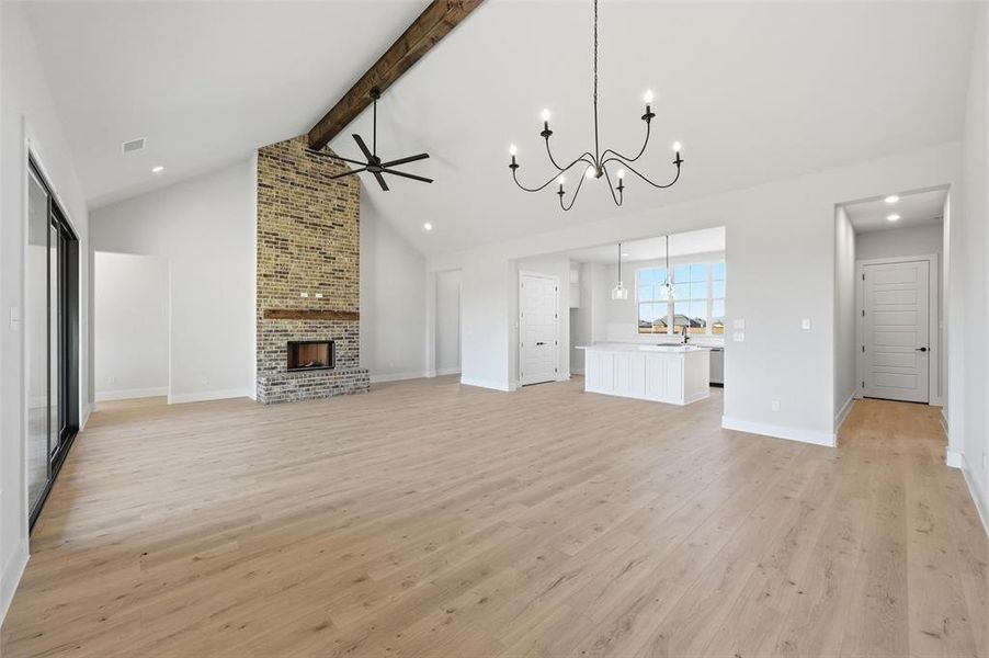 Spacious, unfurnished interior of a new home in Coyote Crossing, Godley (Image 25). Spacious, unfurnished interior of a new home in Coyote Crossing, Godley (Image 25).