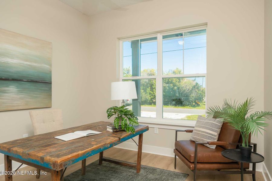 Furnished interior view inside a new home in , St. Augustine (Image 65).