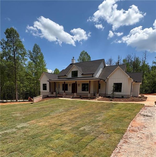 Front exterior of a new home in , Carrollton, GA, highlighting curb appeal (Image 1). Front exterior of a new home in , Carrollton, GA, highlighting curb appeal (Image 1).