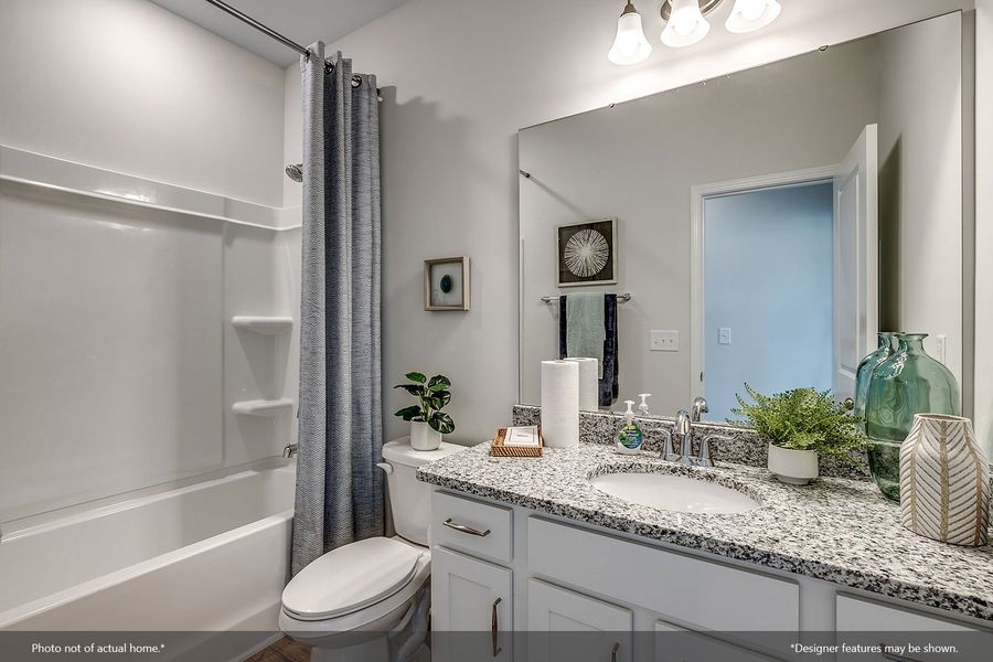 Furnished interior view inside a new home in Citadel Point at Southbridge, Sneads Ferry (Image 16).