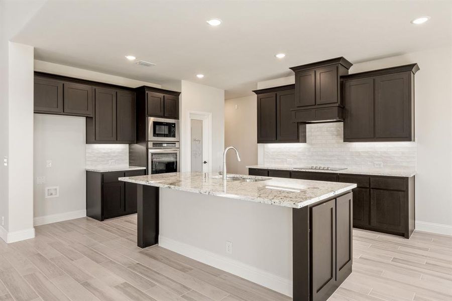 Furnished interior view inside a new home in Villages of Walnut Grove, Midlothian (Image 10).