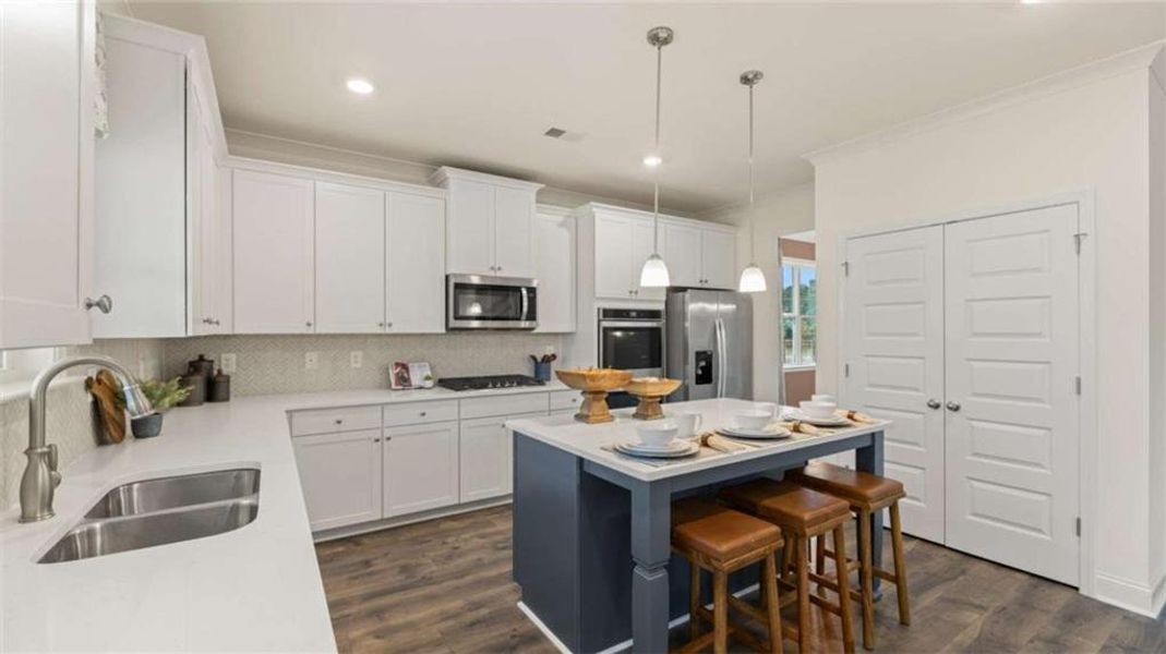 Furnished interior view inside a new home in The Gates at Pates Creek, Hampton (Image 58).
