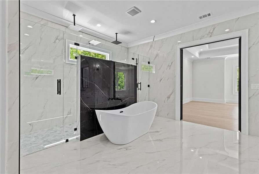 Furnished interior view inside a new home in , Dacula (Image 16).