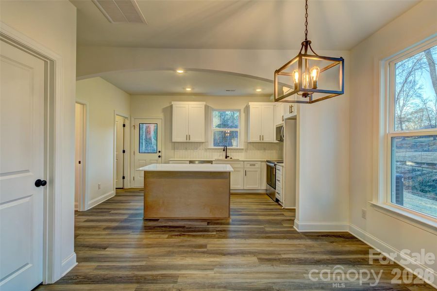 Furnished interior view inside a new home in , Cherryville (Image 3).