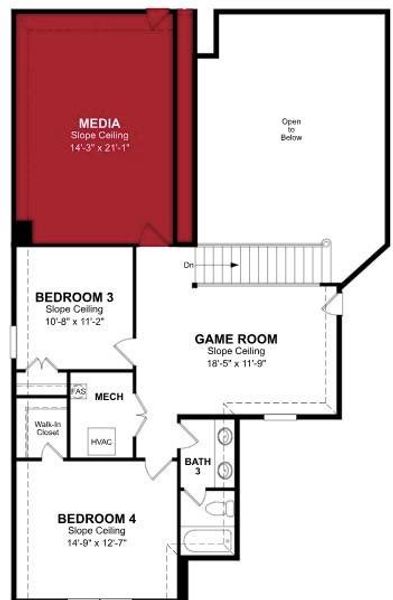 Beazer Homes Kerrville Floorplan