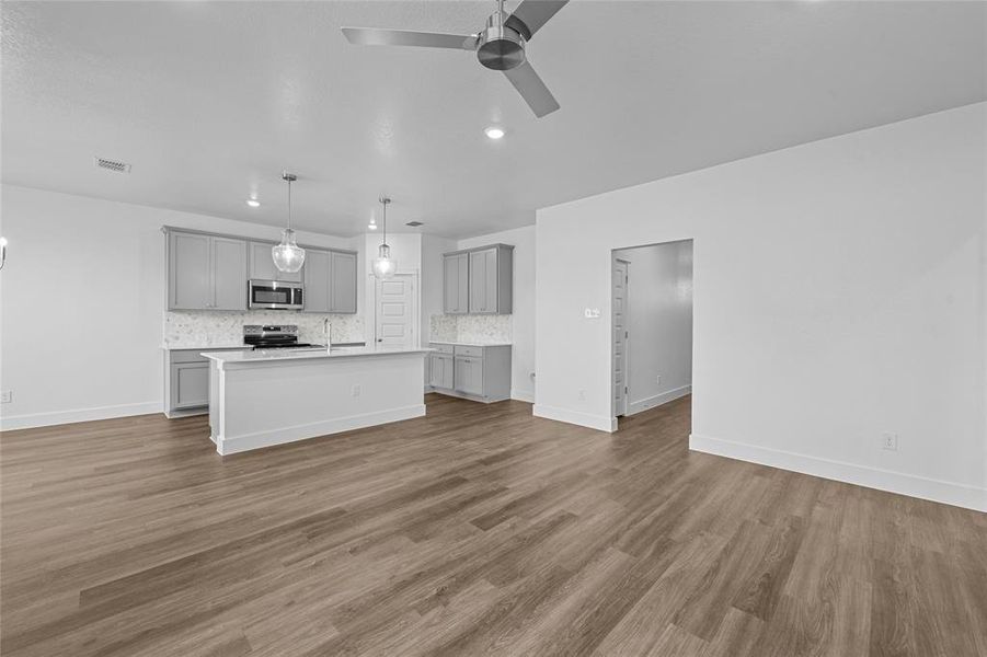 Please Note: These interior photos are not of the actual home but are of a completed one with a similar floor plan. Finishes, features, and layouts may vary.