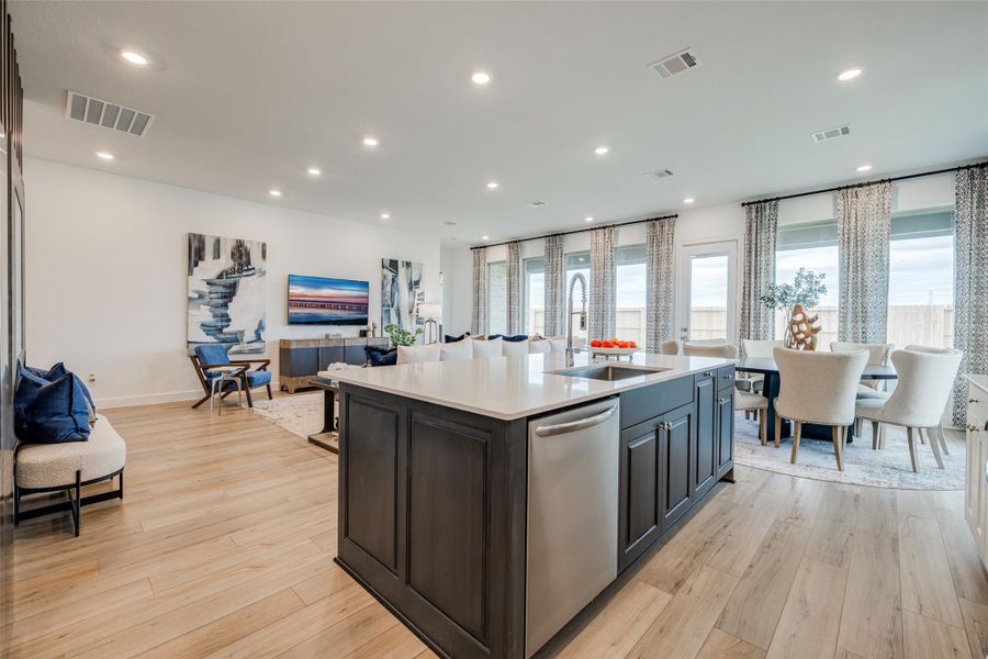 Furnished interior view inside a new home in Anniston, Katy (Image 33).