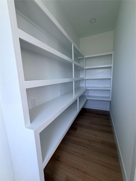 Large walk in pantry