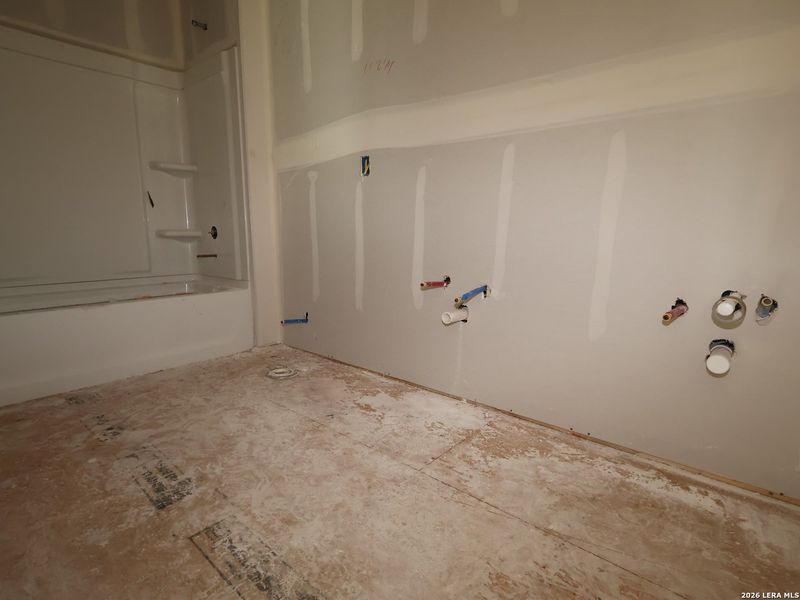 In-progress construction of a new home in Mesquite Ridge, San Antonio, TX (Image 28).